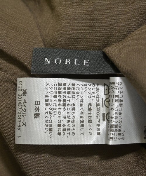 NOBLE（ノーブル）ブラウス 茶 サイズ:F レディース/2200634993084