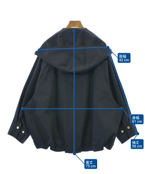 NOBLE（ノーブル）ブルゾン 紺 サイズ:36(S位) レディース/2200636839045