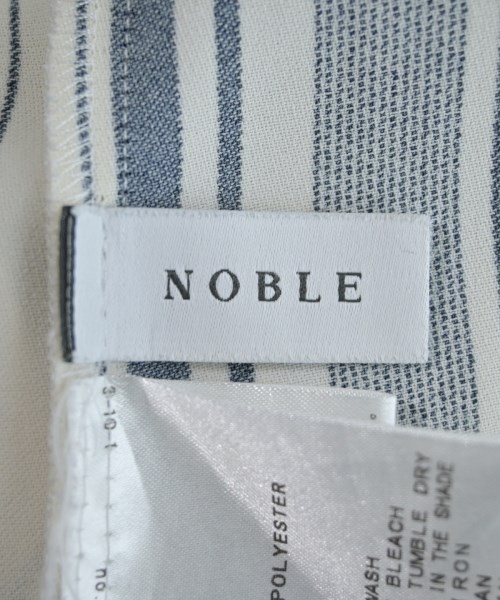 NOBLE（ノーブル）ブラウス 白 サイズ:38(M位) レディース/2200624408062