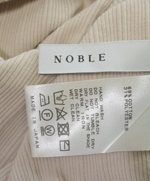 NOBLE（ノーブル）Tシャツ・カットソー ベージュ サイズ:-(M位) レディース/2200634580048
