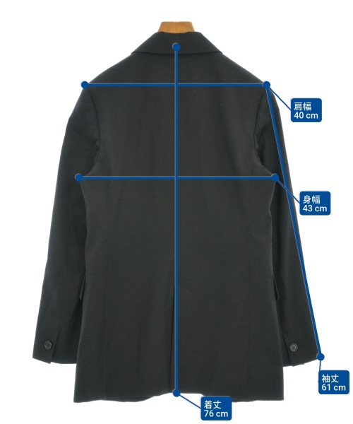 NOBLE（ノーブル）テーラードジャケット 黒 サイズ:38(M位) レディース/2200633119027