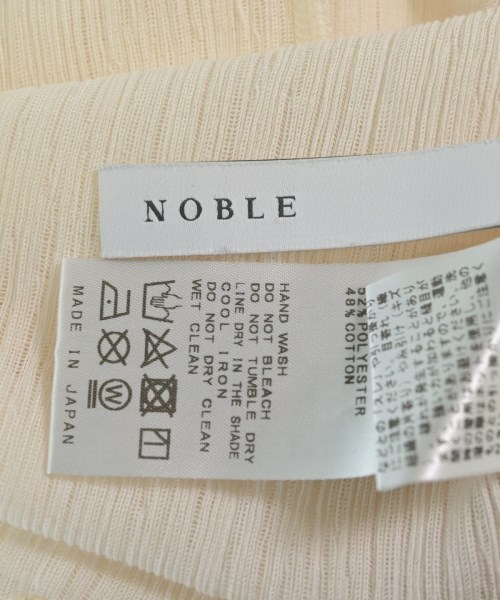 NOBLE（ノーブル）Tシャツ・カットソー ベージュ サイズ:-(XS位) レディース/2200631670063