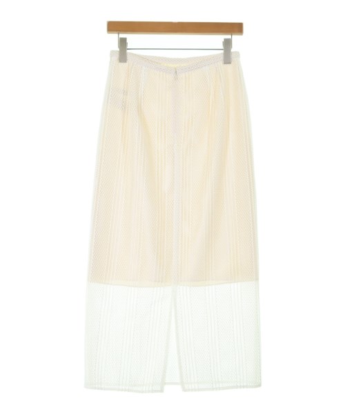 NOBLE（ノーブル）ロング・マキシ丈スカート 白 サイズ:38(M位) レディース/2200644034043