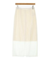 NOBLE（ノーブル）ロング・マキシ丈スカート 白 サイズ:38(M位) レディース/2200644034043