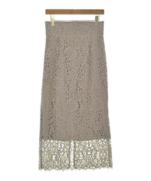 NOBLE(ノーブル)ロング・マキシ丈スカート ベージュ サイズ:38(M位)/2200635471222
