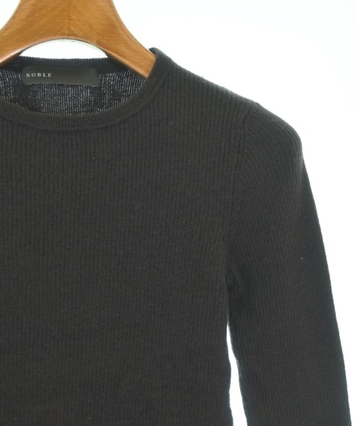 NOBLE（ノーブル）ニット・セーター 茶 サイズ:F レディース/2200644170017