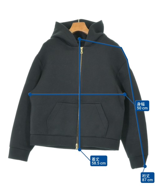 NOBLE（ノーブル）パーカー 黒 サイズ:F レディース/2200621503012