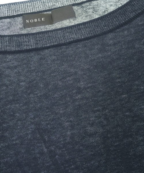 NOBLE（ノーブル）ニット・セーター 紺 サイズ:F レディース/2200621832105