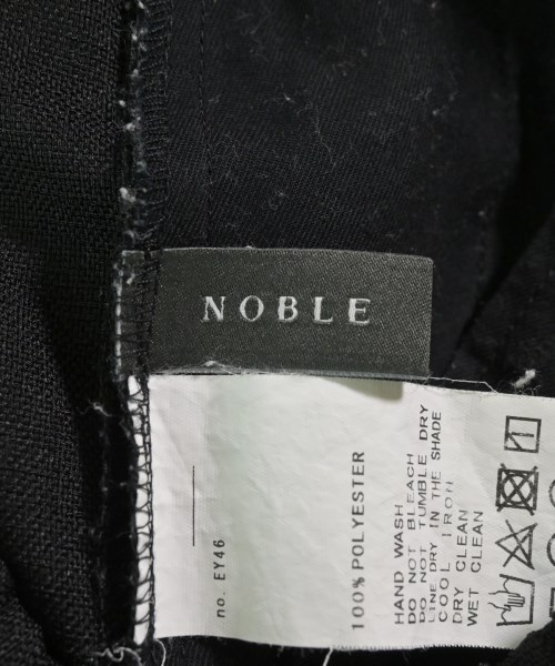 NOBLE（ノーブル）スラックス 黒 サイズ:38(M位) レディース/2200625192038