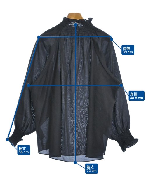 NOBLE（ノーブル）ブラウス 黒 サイズ:38(M位) レディース/2200624002246