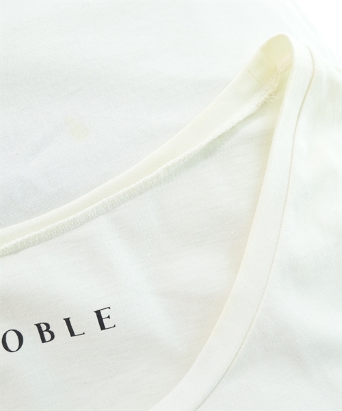 NOBLE（ノーブル）Tシャツ・カットソー 白 サイズ:-(S位) レディース/2200617958055