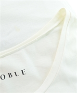 NOBLE（ノーブル）Tシャツ・カットソー 白 サイズ:-(S位) レディース/2200617958055