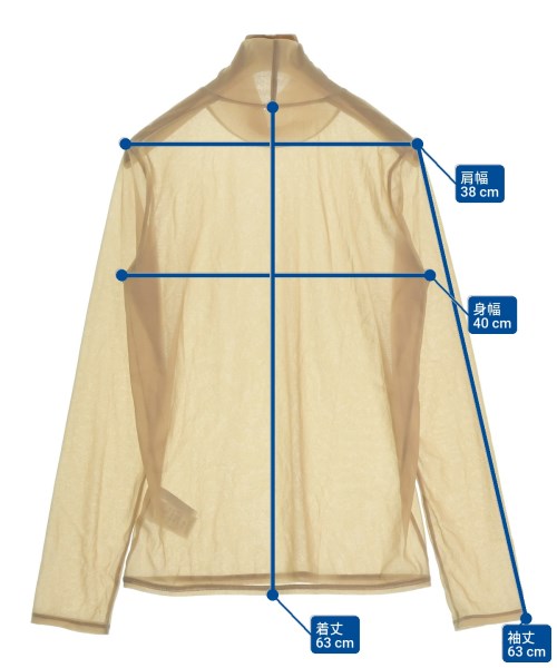 NOBLE（ノーブル）Tシャツ・カットソー ベージュ サイズ:-(M位) レディース/2200627847035