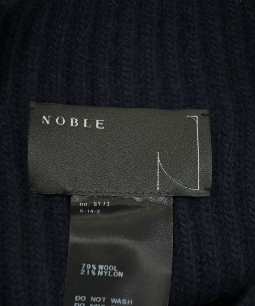 NOBLE（ノーブル）ニット・セーター 紺 サイズ:F レディース/2200615391045