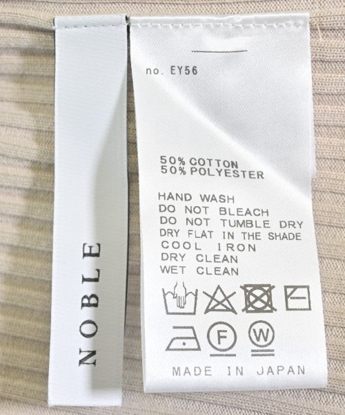 NOBLE（ノーブル）ワンピース ベージュ サイズ:-(M位) レディース/2200609951040