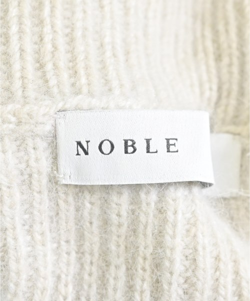 NOBLE（ノーブル）ニット・セーター 白 サイズ:F レディース/2200629538016