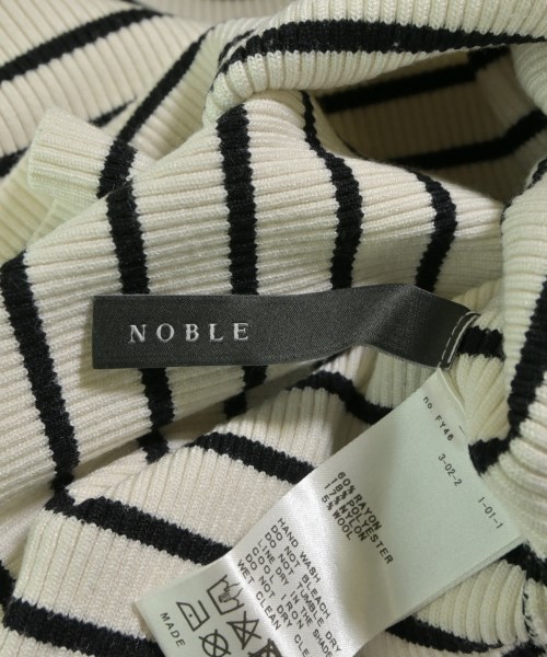 NOBLE（ノーブル）ニット・セーター 白 サイズ:-(M位) レディース/2200617994145