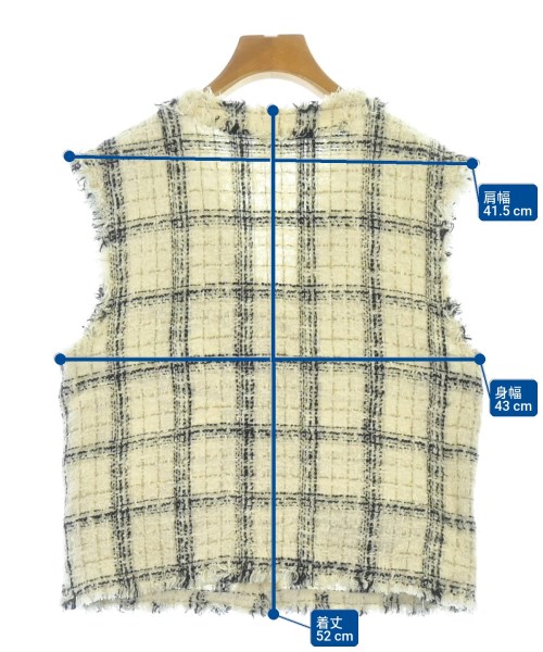 NOBLE（ノーブル）ベスト 黄 サイズ:-(L位) レディース/2200616860038