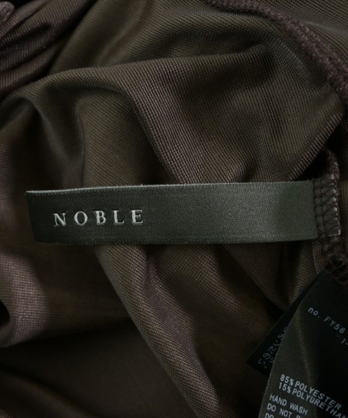 NOBLE（ノーブル）Tシャツ・カットソー 茶 サイズ:-(S位) レディース/2200630629055