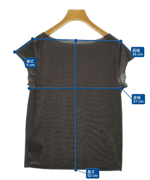 NOBLE（ノーブル）Tシャツ・カットソー 茶 サイズ:-(S位) レディース/2200630629055