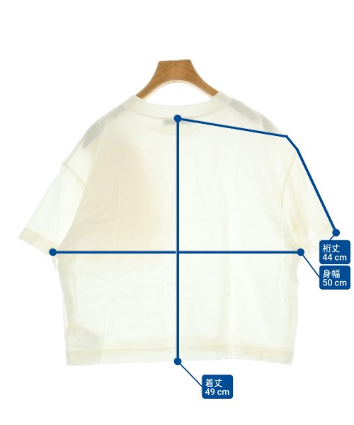 NOBLE（ノーブル）Tシャツ・カットソー 白 サイズ:F レディース/2200630945063