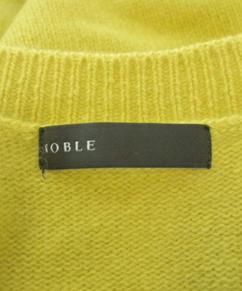 NOBLE（ノーブル）カーディガン 黄 サイズ:F レディース/2200618022182