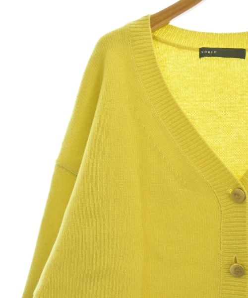NOBLE（ノーブル）カーディガン 黄 サイズ:F レディース/2200618022182