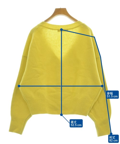 NOBLE（ノーブル）カーディガン 黄 サイズ:F レディース/2200618022182