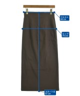 NOBLE（ノーブル）ロング・マキシ丈スカート 茶 サイズ:38(M位) レディース/2200621886030