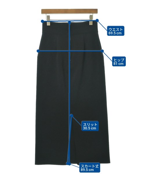 NOBLE（ノーブル）ロング・マキシ丈スカート 黒 サイズ:38(M位) レディース/2200632570096