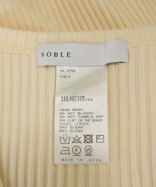 NOBLE（ノーブル）カーディガン 黄 サイズ:-(M位) レディース/2200631478010