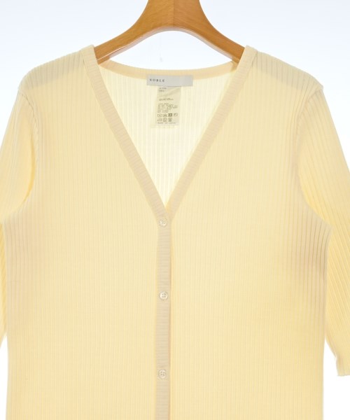 NOBLE（ノーブル）カーディガン 黄 サイズ:-(M位) レディース/2200631478010