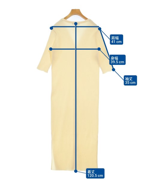 NOBLE（ノーブル）カーディガン 黄 サイズ:-(M位) レディース/2200631478010