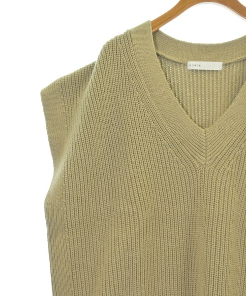 NOBLE（ノーブル）ベスト ベージュ サイズ:F レディース/2200633729066