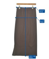 NOBLE（ノーブル）ロング・マキシ丈スカート 茶 サイズ:40(M位) レディース/2200631686057