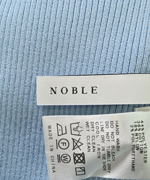 NOBLE（ノーブル）ベスト/ノースリーブ 青 サイズ:-(M位) レディース/2200607937046