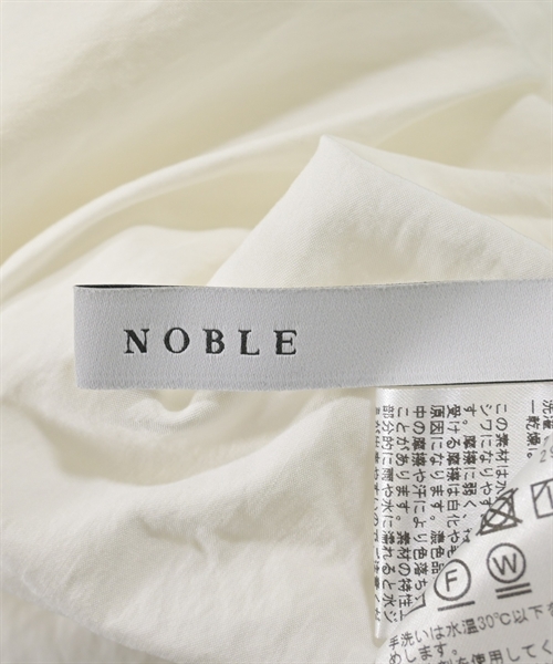 NOBLE（ノーブル）ブラウス 白 サイズ:F レディース/2200608215037
