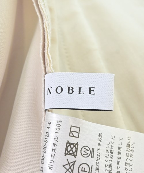 NOBLE（ノーブル）スラックス ベージュ サイズ:36(S位) レディース/2200611802163