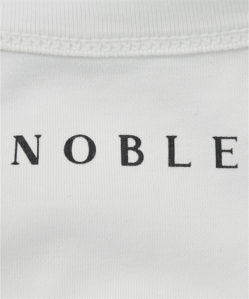 NOBLE（ノーブル）Tシャツ・カットソー 白 サイズ:F レディース/2200611075093