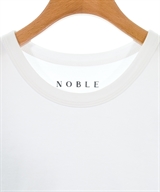 NOBLE（ノーブル）Tシャツ・カットソー 白 サイズ:F レディース/2200611075093