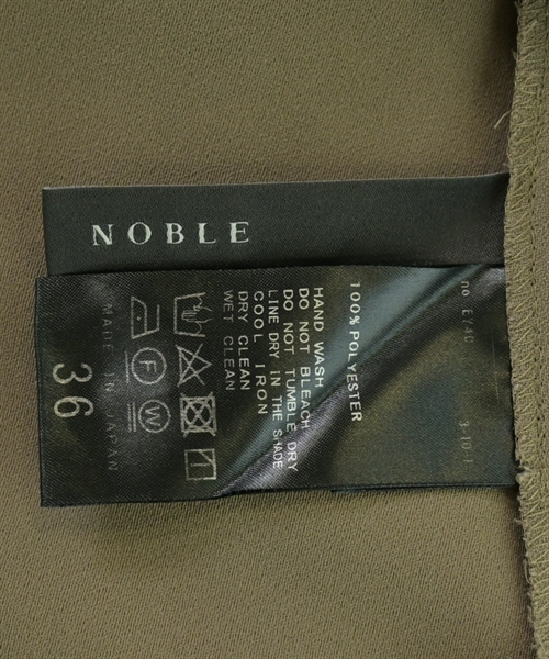 NOBLE（ノーブル）ワンピース カーキ サイズ:36(S位) レディース/2200610388187