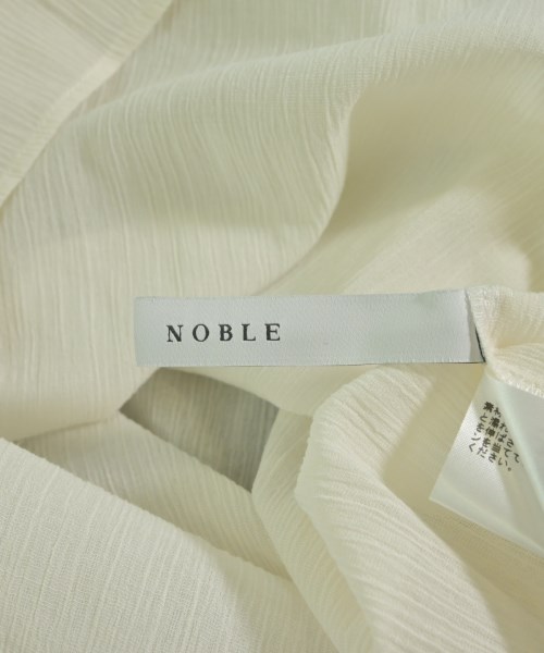 NOBLE（ノーブル）ブラウス 白 サイズ:F レディース/2200608652023