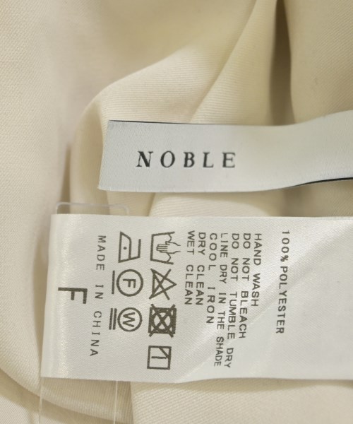 NOBLE（ノーブル）ブラウス 白 サイズ:F レディース/2200607994018