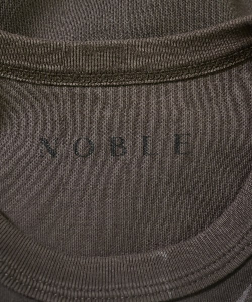 NOBLE（ノーブル）Tシャツ・カットソー 茶 サイズ:F レディース/2200616507070