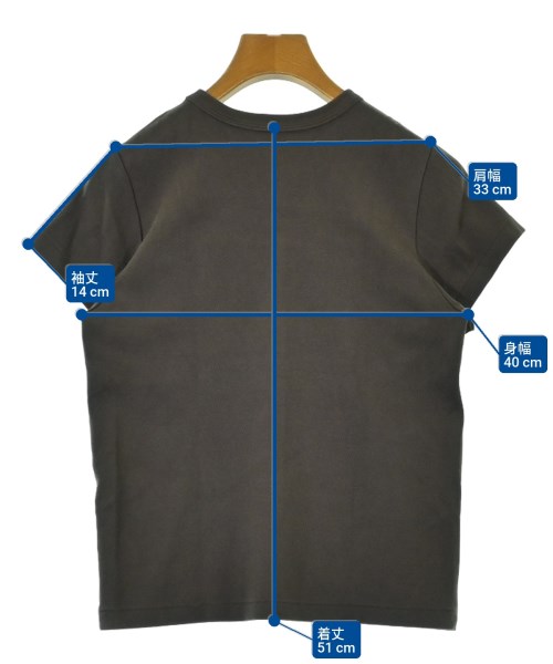 NOBLE（ノーブル）Tシャツ・カットソー 茶 サイズ:F レディース/2200616507070