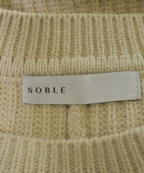 NOBLE（ノーブル）ニット・セーター ベージュ サイズ:F レディース/2200614639018