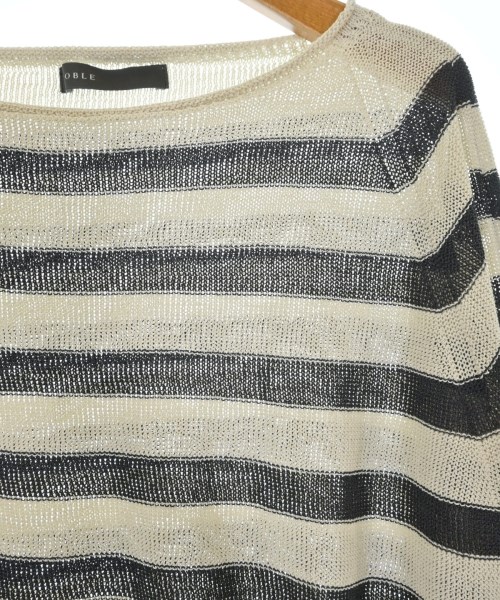 NOBLE（ノーブル）ニット・セーター 白 サイズ:F レディース/2200613876117