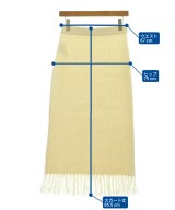 NOBLE（ノーブル）ロング・マキシ丈スカート 白 サイズ:-(M位) レディース/2200618060047