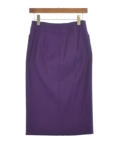 NOBLE（ノーブル）ひざ丈スカート 紫 サイズ:36(S位) レディース/2200618153022