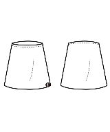 NOBLE（ノーブル）ひざ丈スカート 紫 サイズ:36(S位) レディース/2200618153022